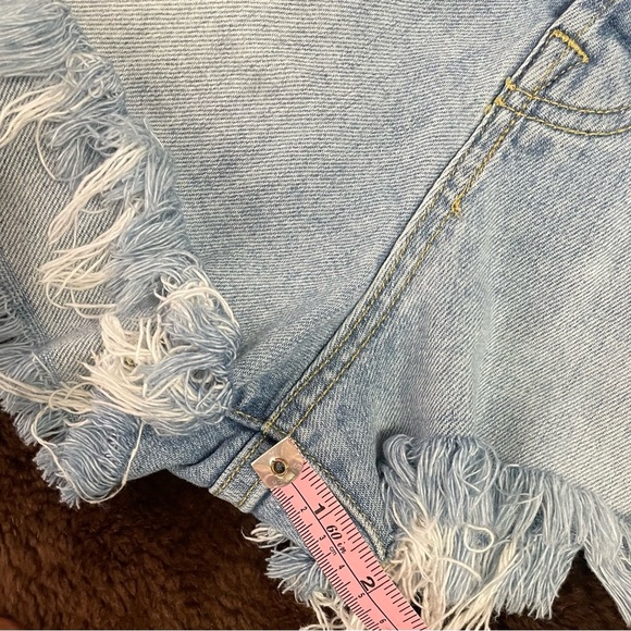 Fidelity Harley High Waist denim distressed shorts - Picture 8 of 11